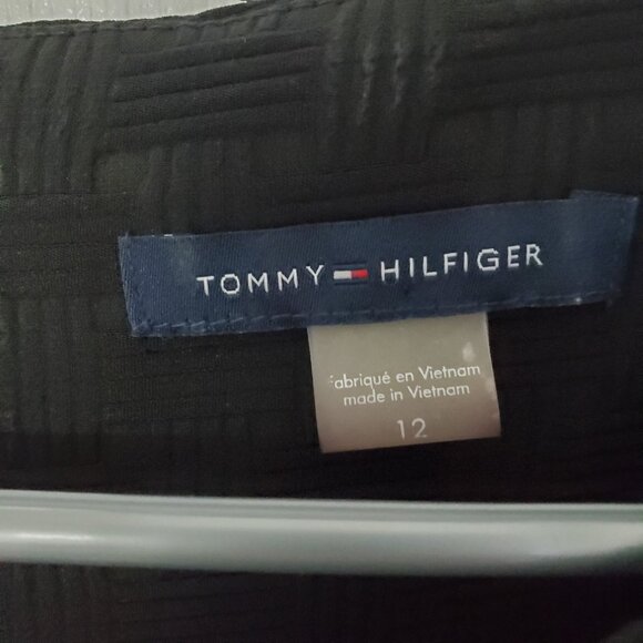 Tommy Hilfiger Black Cocktail Dress – Size 12 - Picture 3 of 6
